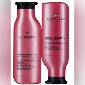 NWT FULL SET Pureology Smooth Perfection Shampoo/Conditioner 100% VEGAN DOU